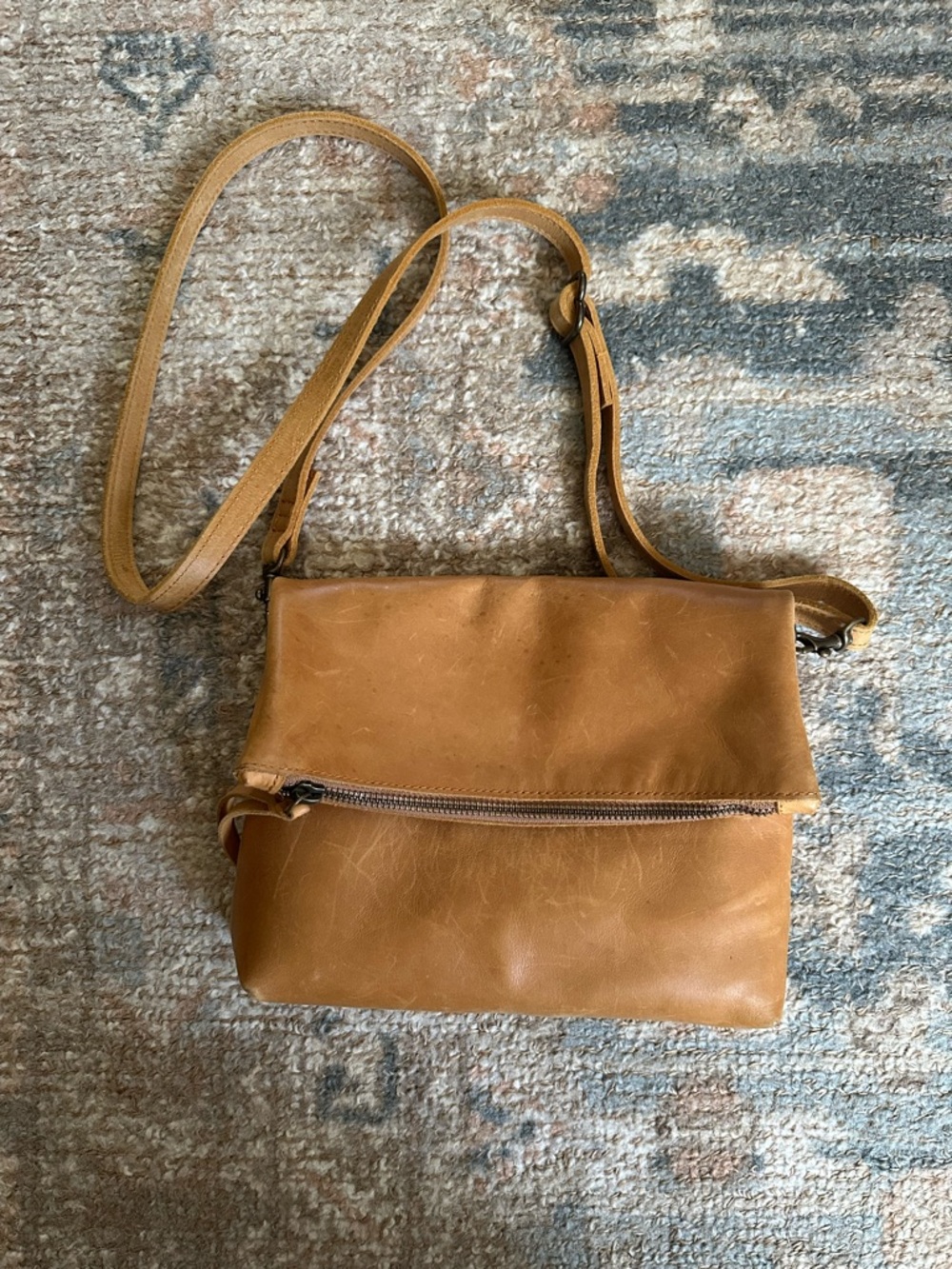 Able Leather Crossbody Bag